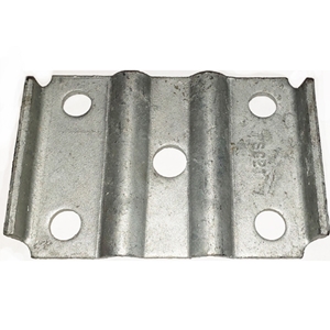 Trailer Axle Tie Plate 3"Round Axles. For 1/2" U-Bolts (Replaces # 17114G)