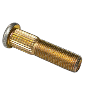 Wheel Stud, Threads: 1/2"-20, Overall Length: 2.00", Knurl Diameter: .54", Knurl Length: .74", Thread Length: 1.26", Dexter Marine Products (Formerly Tie Down Engineering) Brand