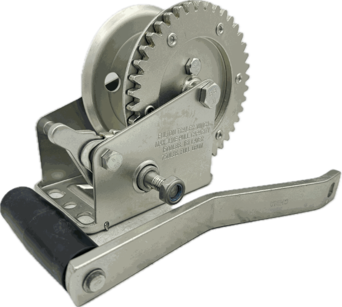 (Limited Stock) Use 29520 or DLB1500A - Trailer Winch 1500 Lb Fulton Single Speed T1500 142200