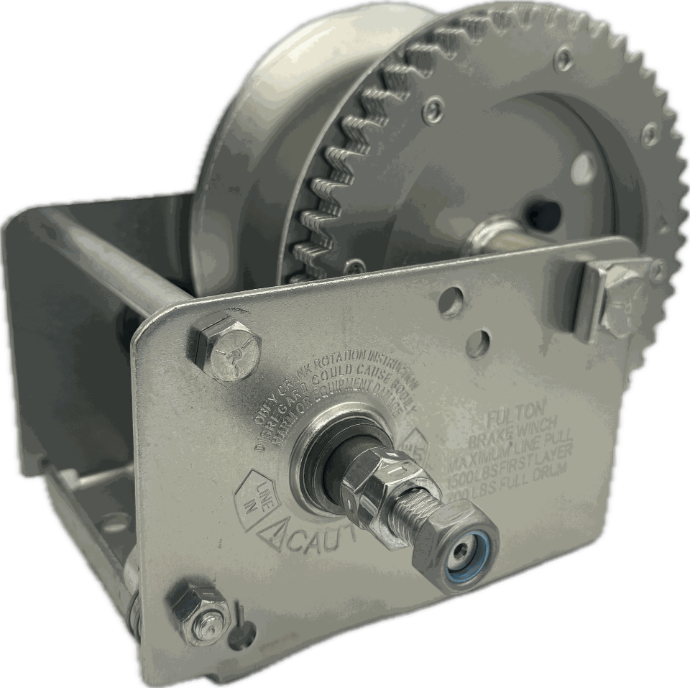 Trailer Winch 1500Lb Fulton 2-Speed W/Brake 143100