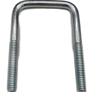 U-Bolt 3/8" X 2 1/16" X 3 3/8" Square Zinc (Ea)