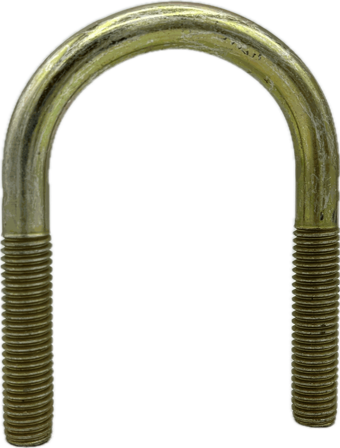U Bolt,1/2X2.44X 3.75" Rd Zp.Bulk(Ef)