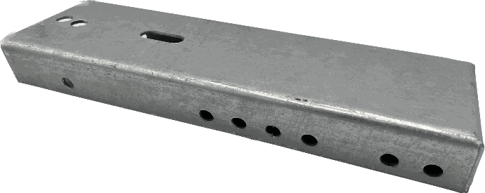 Fender Bracket Step RH Galvanized (Used On Lr Alum Wv Dbl And 5S-Ac28T Trailers)