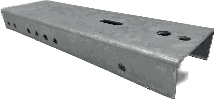 OBS. USE 1599.176 Fender Bracket Step LH Galvanized