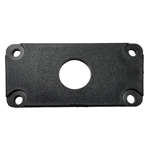 Fender Bracket Black Plastic End Cap For Aluminum