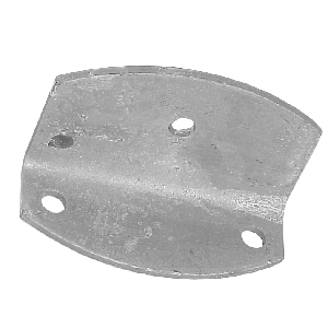 Cross Member Mounting Bracket, L-Style, 3/8" Moutning Holes