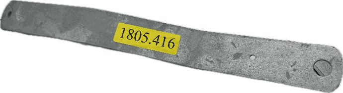 Bar, Sprt, .25X2X20", Gate, Galv