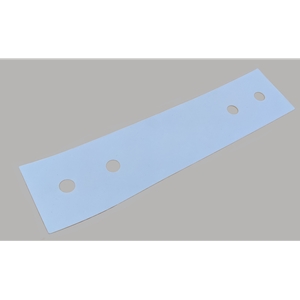 (Limited Stock) Barrier, Formex, .010Milx3X13.00", 6K Axle Plate, Wht (OBS - Replaced by 1843.09)