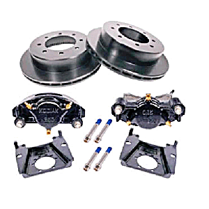 Kodiak Disc Brakes, 13" Slip Over Style, 8 X 6.5" Bolt Pattern, 7K Capacity, Fits 1/2" Studs, E-Coat Finish (Pair) 2-Rcm-133-7-8-E