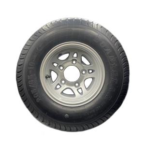 (Limited Stock) Loadstar Brand 205/65-10 (10-Ply) 5-Lug Aluminum Wheel