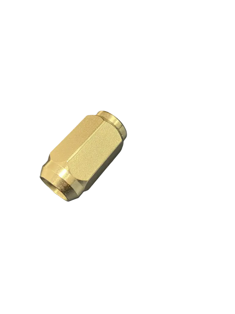 Lug Nut, Threads: 1/2"-20, Cone: 60 Degrees, Overall Length: 1-9/16", Finish: Solid Stainless Steel, Socket Size: 13/16", Brand: Continental Trailers
