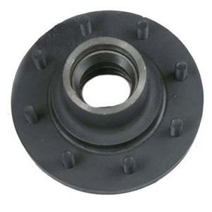 Trailer Hub,1-3/4" X 1-1/4" Bearings, 8 X 6.5" Bolt Pattern, Painted Finish, Includes Race. Bearings Not Included. Dexter Brand.