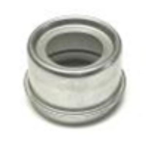 Dexter E-Z Lube Grease Cap, 5.2K - 6K Axle Hubs With 2.44 Diameter, Includes  Cap & Rubber Plug, 2-Pack (Replaces 27-371-2)