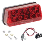 Rectangular Led. Tail Light. Waterproof Left Hand Wesbar Brand