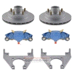 Kodiak Disc Brake Pair 10" 5-Lug 3500# Kodaguard