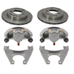 Kodiak Disc Brake Slip On 10" Dac Rotor SS Caliper -Pair 2-Rcm-10-Dac