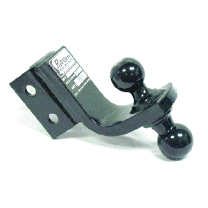 Ball Mount 2"Sq Adj Plt 1-7/8"& 2" Ball