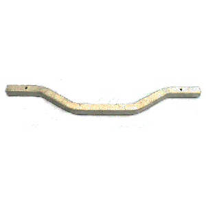 Galvanized Roller Bar .75" X 16" (Used on 5-Starr Trailers)