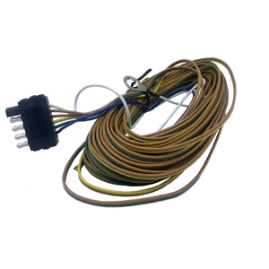 5-Way Flat Wire Harness, 40' Wishbone, Load Rite OEM Part