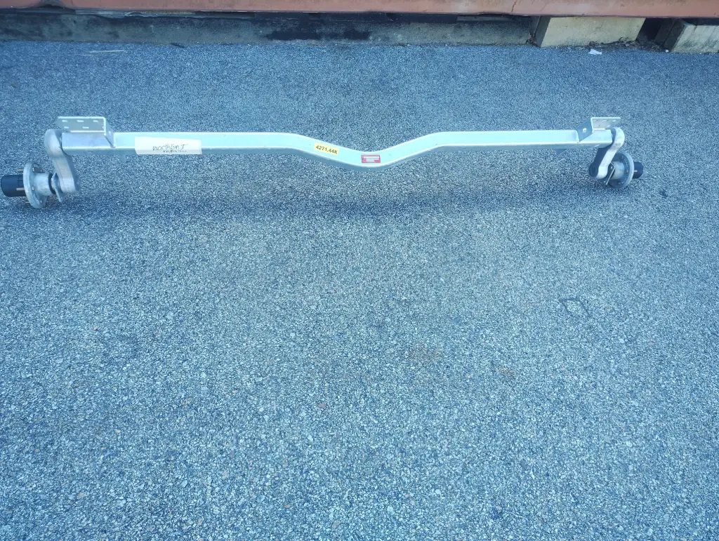 Torsion Axle, 3,700 lb Capacity, 91.25” Hub Face, 74" Frame Center, 80” Outside Bracket, 32* Down Angle, Galvanized, Includes Idler Hubs. Load Rite OEM Axle