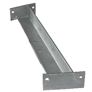 Cross Member Angle, 3X3X26.55",12.50°