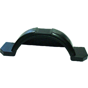 Trailer Fender, Material: Plastic, Color: Black, 32.75" Inside L - 45" Outside L x 10.25" Bottom W - 8" Top W x 13"H, Fits: 14" & 15" Wheels, Brand: Tie Down Engineering, Sold as a pair