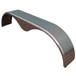 Trailer Fender, Material: Galvanized, 72"L x 9"W x 18.4"H, Thickness: 16g, Fits: 15" & 16" Wheels, Brand: Tie Down Engineering, Sold as each