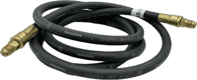 Dexter 46238-76 Trailer Brake Flex Line 76" Male Ends Dot