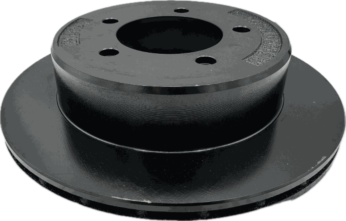 Disc Brake Rotor 3.5K 10" Slip Over Style E-Coated Tie Down# 46246P (070-46246EC)
