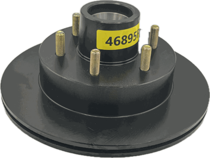 NLA - Use 46895X - Dexter Disc Brake 6K 12" Integral Rotor/Hub E-Coat Tie Down# 46895P