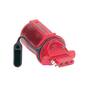 Wire Adapter, Nite-Glow 7-Way Blade (Tow Vehicle) To 4-Way Flat (Trailer). Hopkins Brand