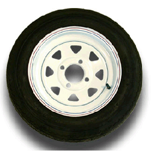4.80-12 6-Ply 4-Lug Painted Load Star Brand (Order As Each Or Pair) - PAIR