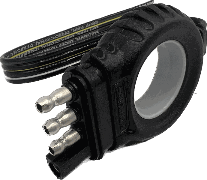 NLA Hopkins Endurance Easy-Pull 12" Trailer Side 4-Flat Connector