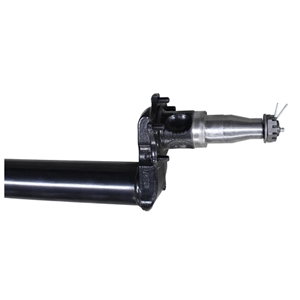 Spring Axle, 6,000 lb Capacity, 3" Round Tube, 94-1/4" Hub Face, 76" - 80" Spring Center, 100" Overall Length, 4" Drop, Painted, Manufactured by Dexter (Formerly by Tie-Down)