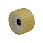 Roller Tpr,1-1/8"Shaft Gold/White 500Gw-9P-Blem *Factory Seconds / Blemished*