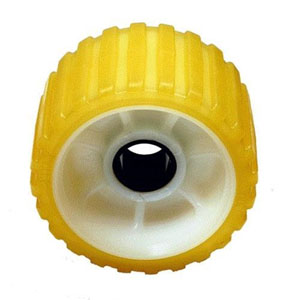 Ez Loader Replacement Roller 5"X3" Yellow Tpr 1" Shaft 500Gw-8Pez