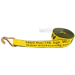 2" X 27' 5000# Winch Strap J-Hook