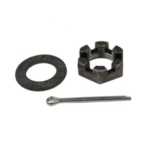 Spindle Nut Kit 3/4"Castle Nut & Washer