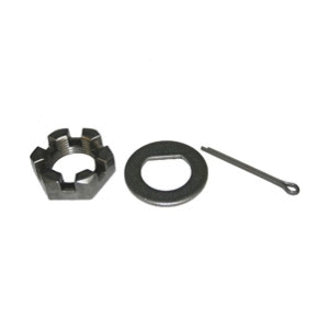 Spindle Nut Kit 1" Castle Nut & D Washer