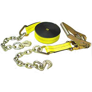 Ratchet Strap 2"X 30' 10K W/Chain