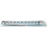 E-Track Horizontal Strip, Zinc-Plated, 2' (Ea)