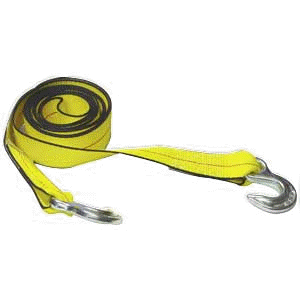 Tow Strap 2"X15' 8,500 Lb W/Hooks