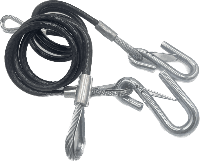 Hitch Cable, Cl-3 Black Vinyl (2-Pkg)