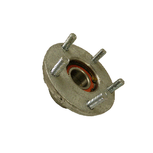 Trailer Hub, Knott Sealed Ball Bearing, 5 X 4.5" Bolt Pattern, Galvanized, Used On Karavan And Magic Tilt Trailers (Magic Tilt # Pd2750, Karavan #200-00036-Sp2)