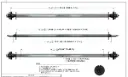 Spring Axle, 2,700 lb Capacity, 2" Square Tube, 72" Hub Face, 58" Spring Center, 77" Overall Length, Galvanized, Manufactured by Load Rite