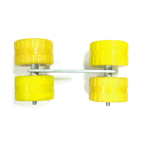 Boat Trailer Wobble 4 Roller Quad For Truck Gold Loadrite# 6154.01