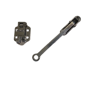 6" Spring Loaded Door Tie Back For Enclosed Trailers, Aluminum