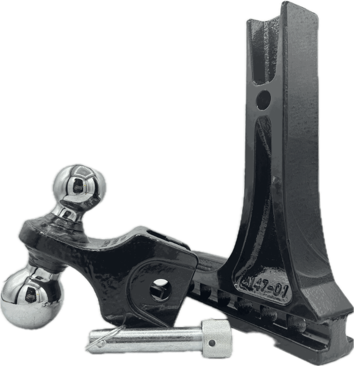 (Limited Stock) Adjustable 2" & 2-5/16" Ball Mount 10K# / 14K# Rating, Pro Series.