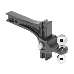 (Limited Stock) Adjustable 2" & 2-5/16" Ball Mount 10K# / 14K# Rating, Pro Series.