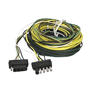 5-Way Flat Wire Harness Kit, 25' Wishbone, Wesbar Brand